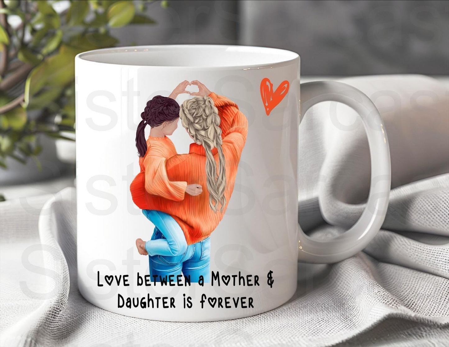 Mother’s Day Gift - Love Between Mother Daughter - Personalised Mug - Mum Gift - Gift For Mum - Mothers Day - Birthday Gift For Mum