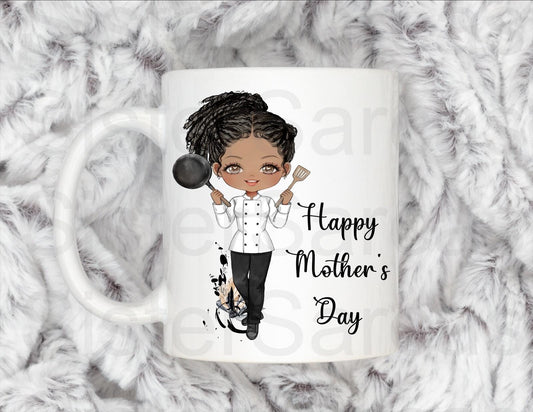 Woman Chef Gift - Mother’s Day Gift - Funny Gift - Personalised Mug - Mum Gift - Gift For Cook - Mothers Day Gift