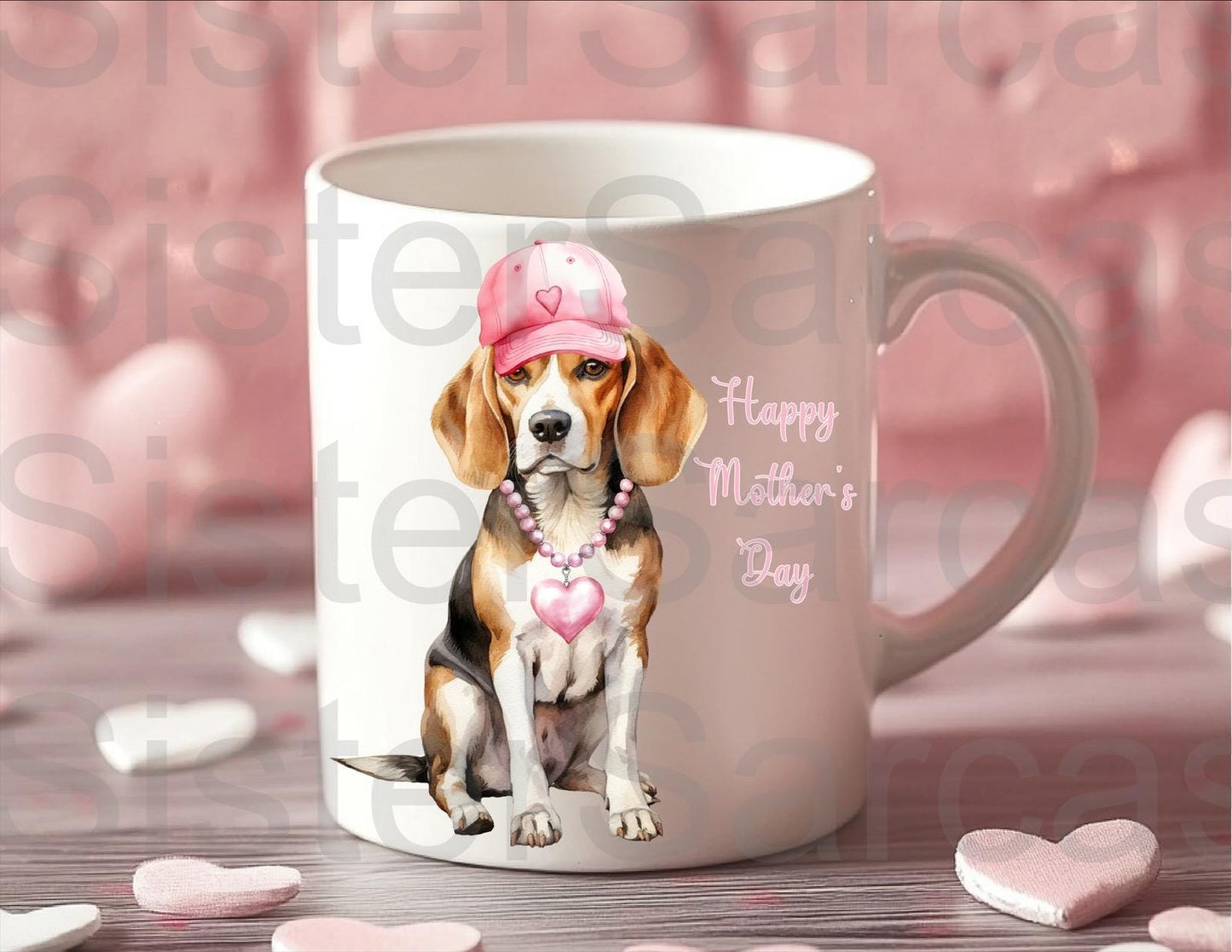 Personalised Mug - Mother’s Day Gift - Beagle Dog - Dog Mum Gift - Gift From Dog - Mothers Day Gift - Funny Gift