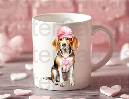 Personalised Mug - Mother’s Day Gift - Beagle Dog - Dog Mum Gift - Gift From Dog - Mothers Day Gift - Funny Gift