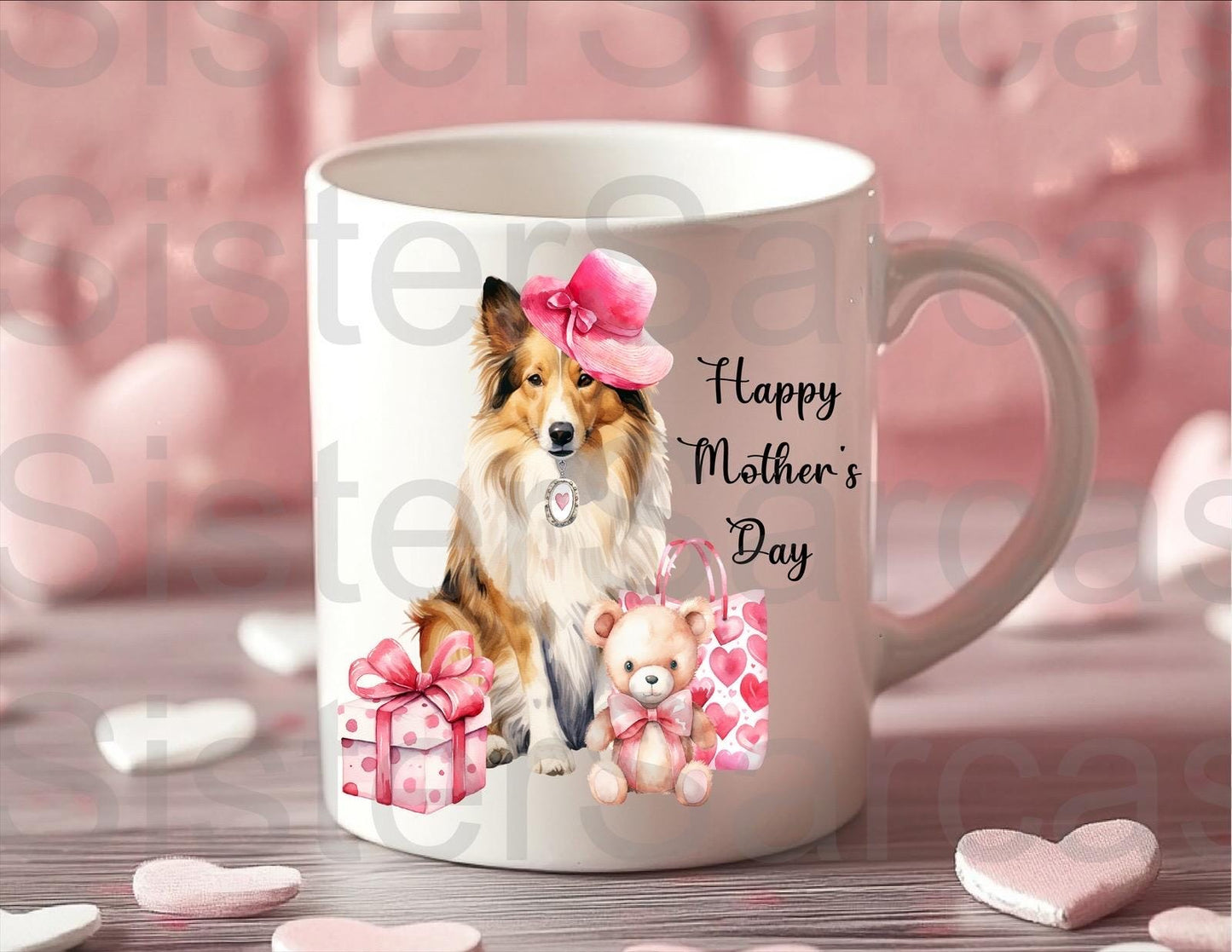 Personalised Mug - Mother’s Day Gift - Shetland Sheep Dog - Dog Mum Gift - Gift From Dog - Mothers Day Gift - Funny Gift