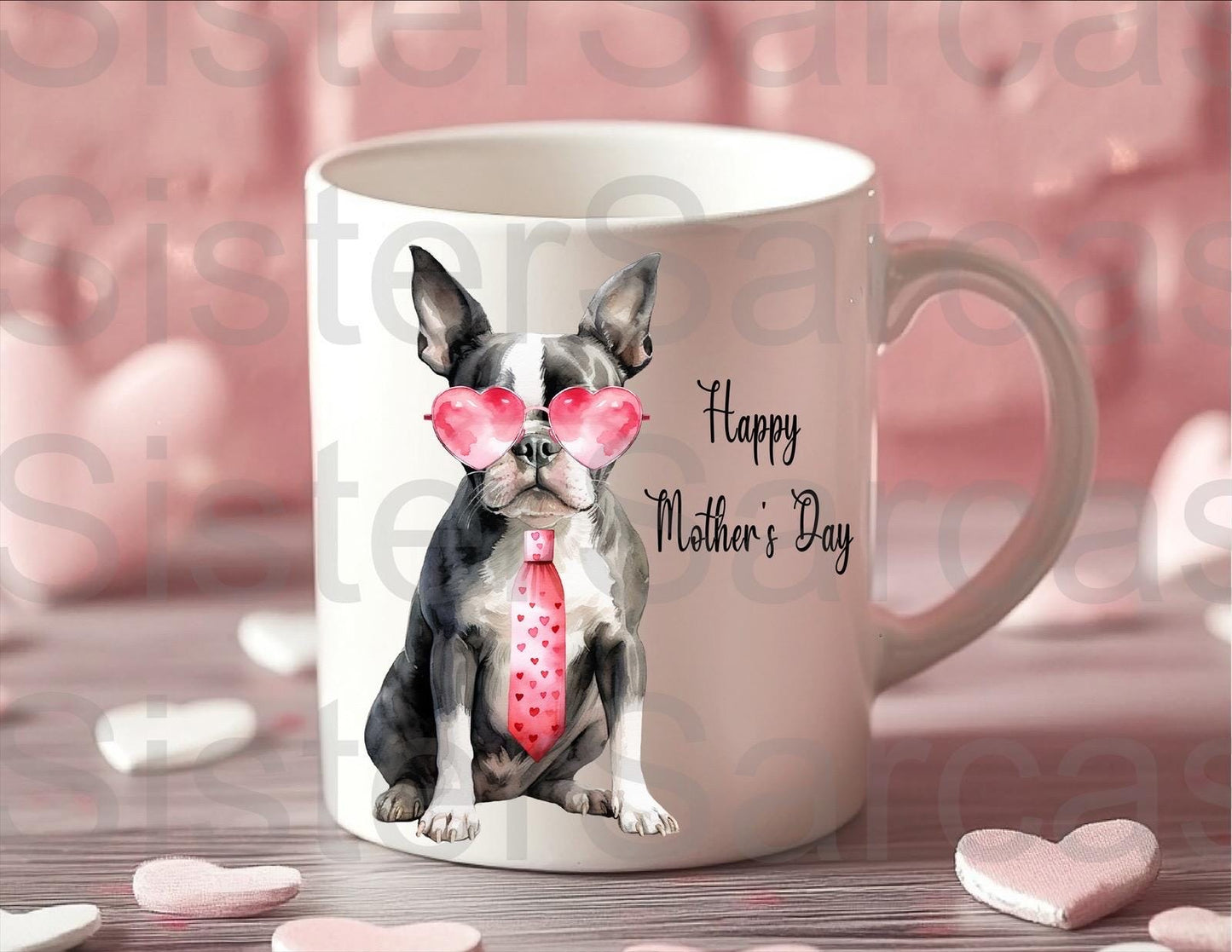Personalised Mug - Mother’s Day Gift - Boston Terrier Dog - Dog Mum Gift - Gift From Dog - Mothers Day Gift - Funny Gift