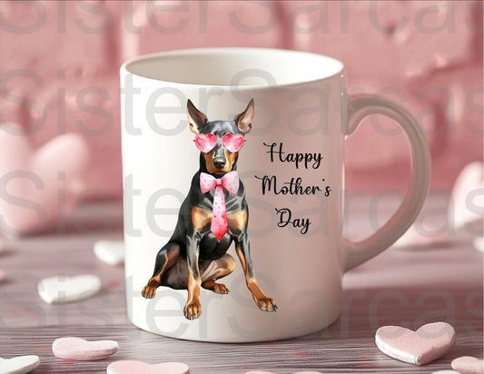 Personalised Mug - Mother’s Day Gift - Doberman Dog - Dog Mum Gift - Gift From Dog - Mothers Day Gift - Funny Gift