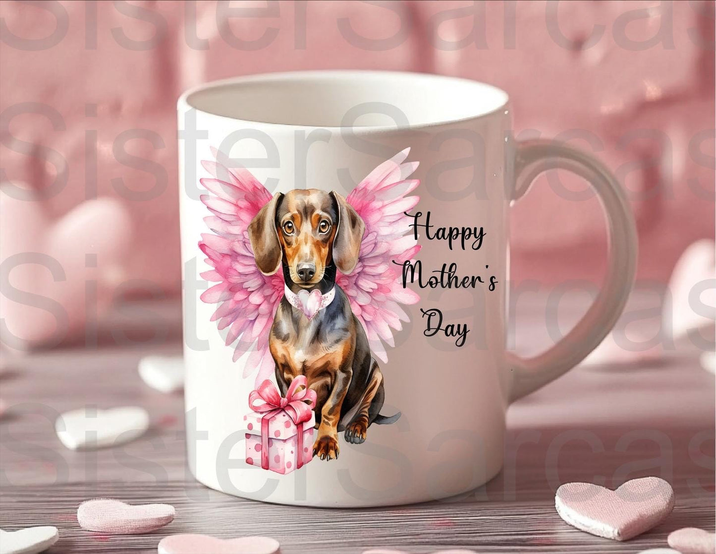 Personalised Mug - Mother’s Day Gift - Dachshund Dog - Dog Mum Gift - Gift From Dog - Mothers Day Gift - Funny Gift