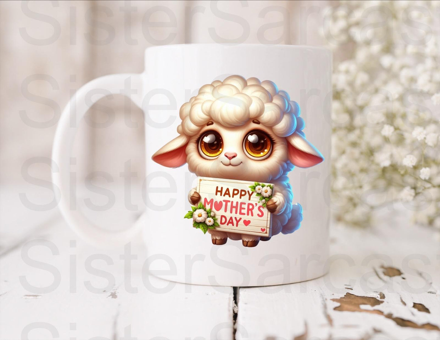 Mum Love From Your Little Lamb - Mother’s Day Gift - Funny Gift - Personalised Mug - Mum Gift - Gift For Mum - Mothers Day Gift