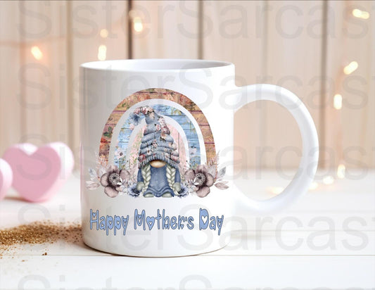 Floral Gonk - Mother’s Day Gift - Mum Gift - Gift For Mum - Mothers Day Gift - Personalised Mug - Gift From Daughter