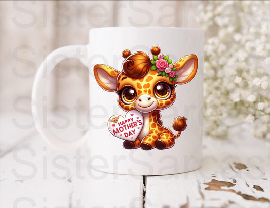 Mum Love From Your Little Giraffe - Mother’s Day Gift - Funny Gift - Personalised Mug - Mum Gift - Gift For Mum - Mothers Day Gift