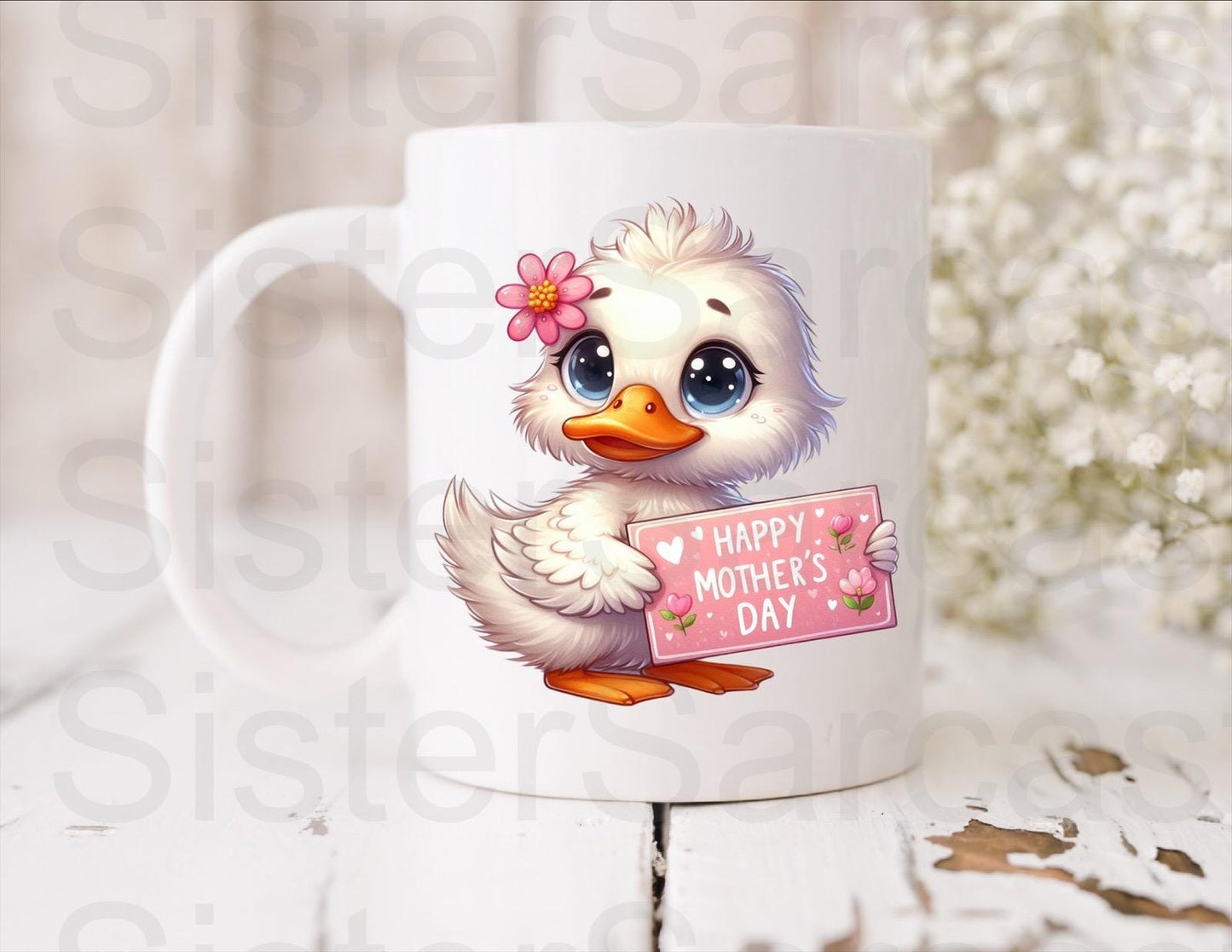 Mum Love From Your Little Duck - Mother’s Day Gift - Funny Gift - Personalised Mug - Mum Gift - Gift For Mum - Mothers Day Gift
