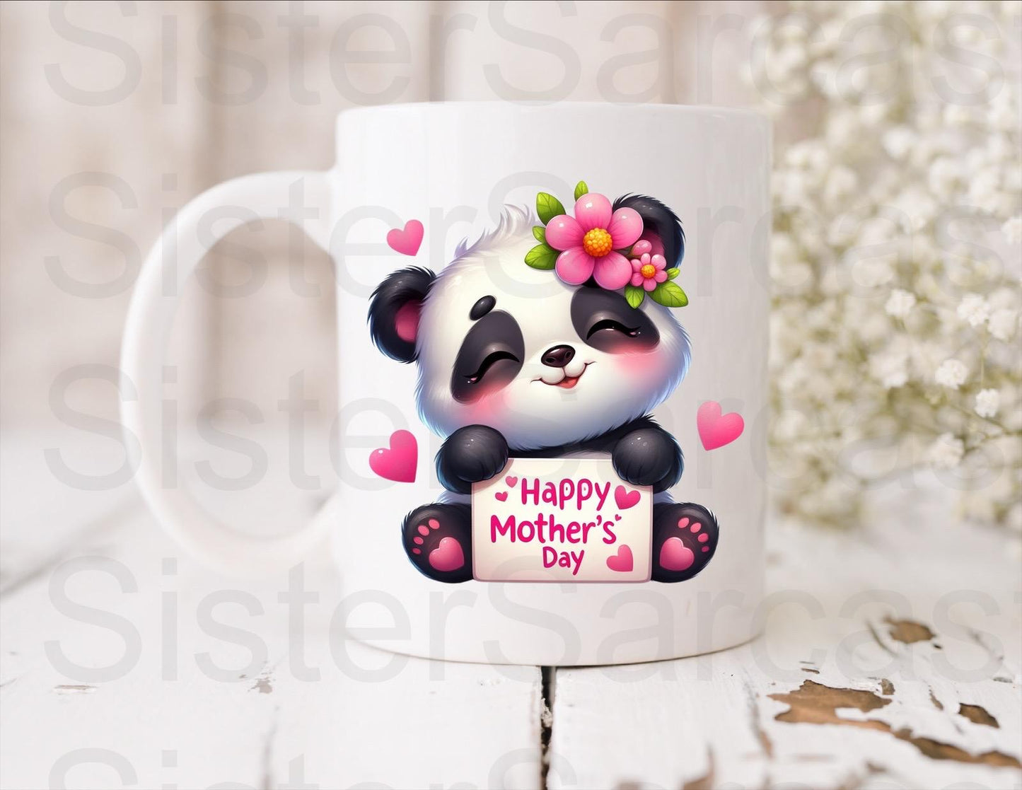 Mum Love From Your Little Panda - Mother’s Day Gift - Funny Gift - Personalised Mug - Mum Gift - Gift For Mum - Mothers Day Gift