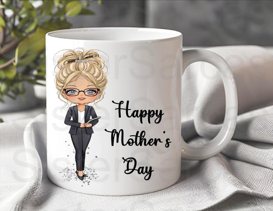 Girl Boss Gift - Mother’s Day Gift - Funny Gift - Personalised Mug - Mum Gift - Gift For Business Woman - Mothers Day Gift