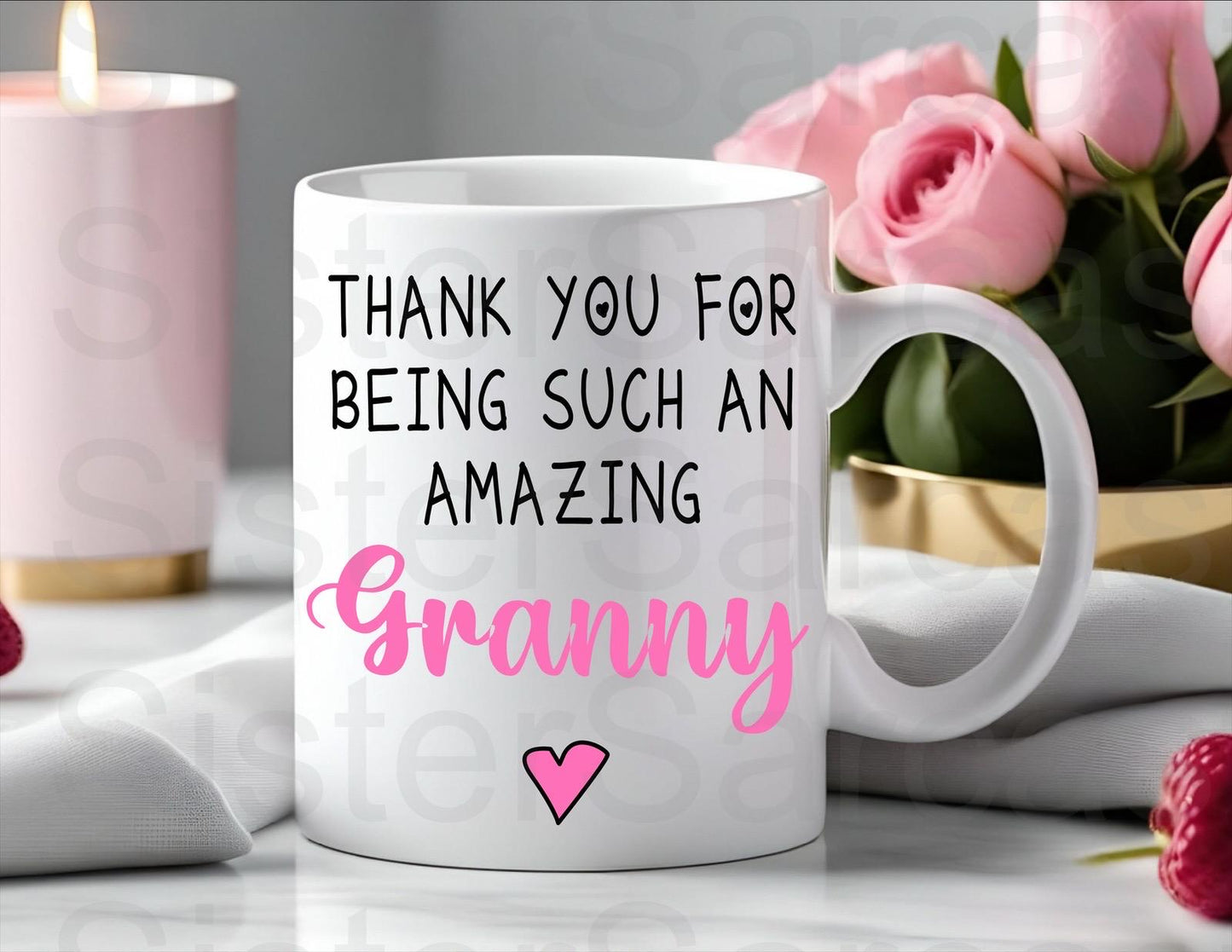 Such An Amazing Granny - Birthday Gift - Granny Gift - Personalised Mug - Gift From Grandkids - Gift For Granny - Mother’s Day