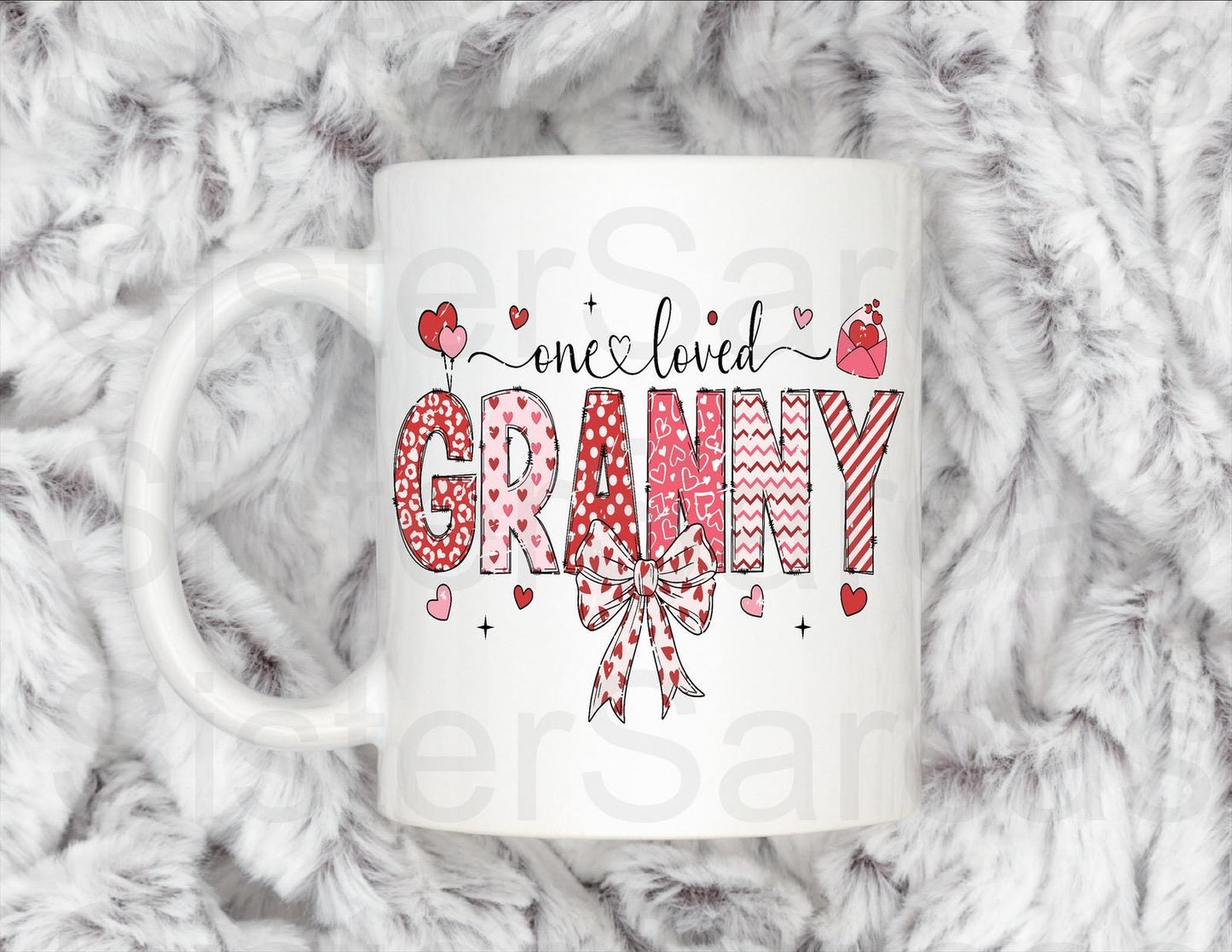 One Loved Granny - Birthday Gift - Granny Gift - Personalised Mug - Gift From Grandkids - Gift For Granny - Mother’s Day