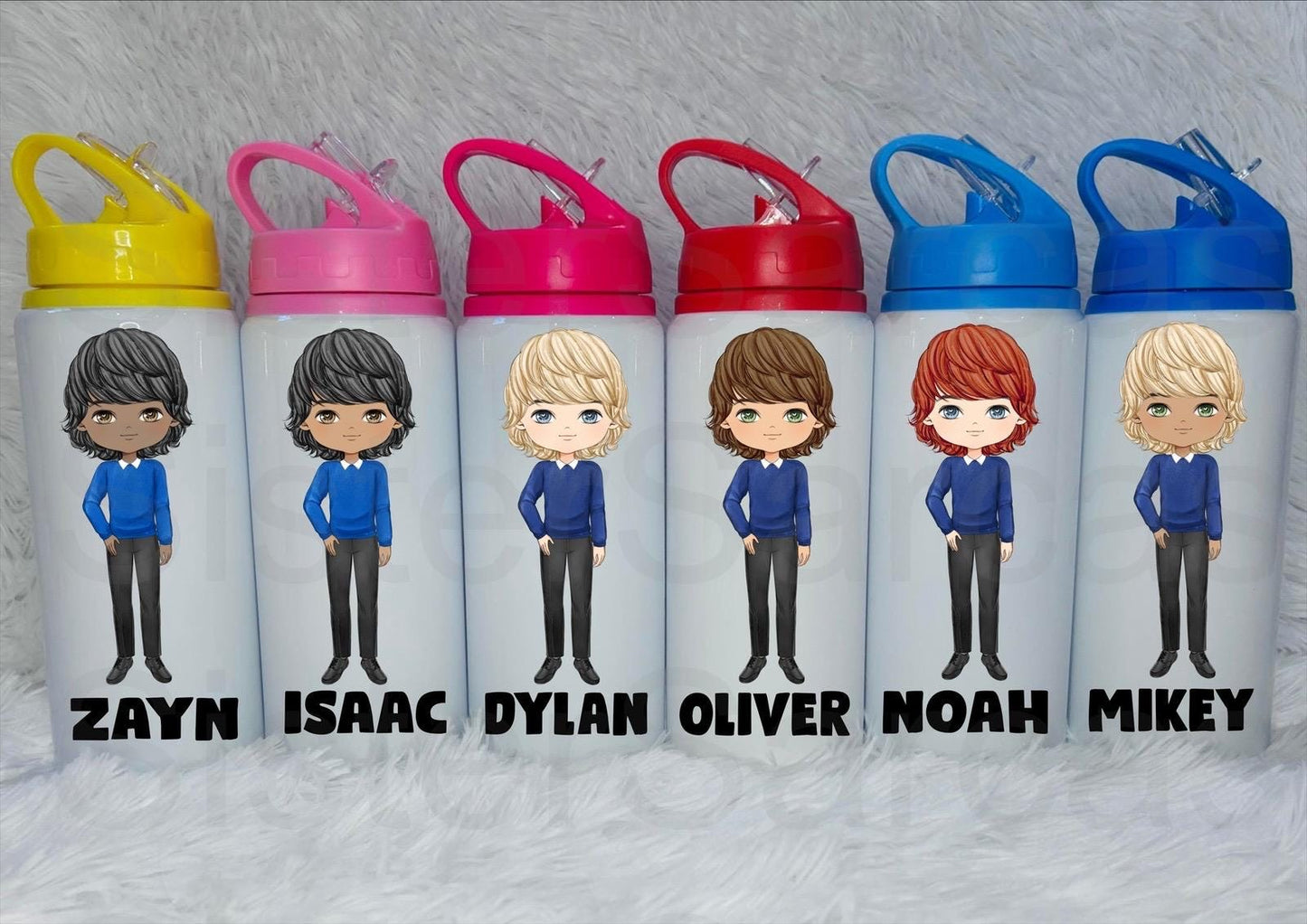 Personalised Boys School Water Bottle - First Day of School - Back to School - Gift for Him - Son - Nephew - Grandson