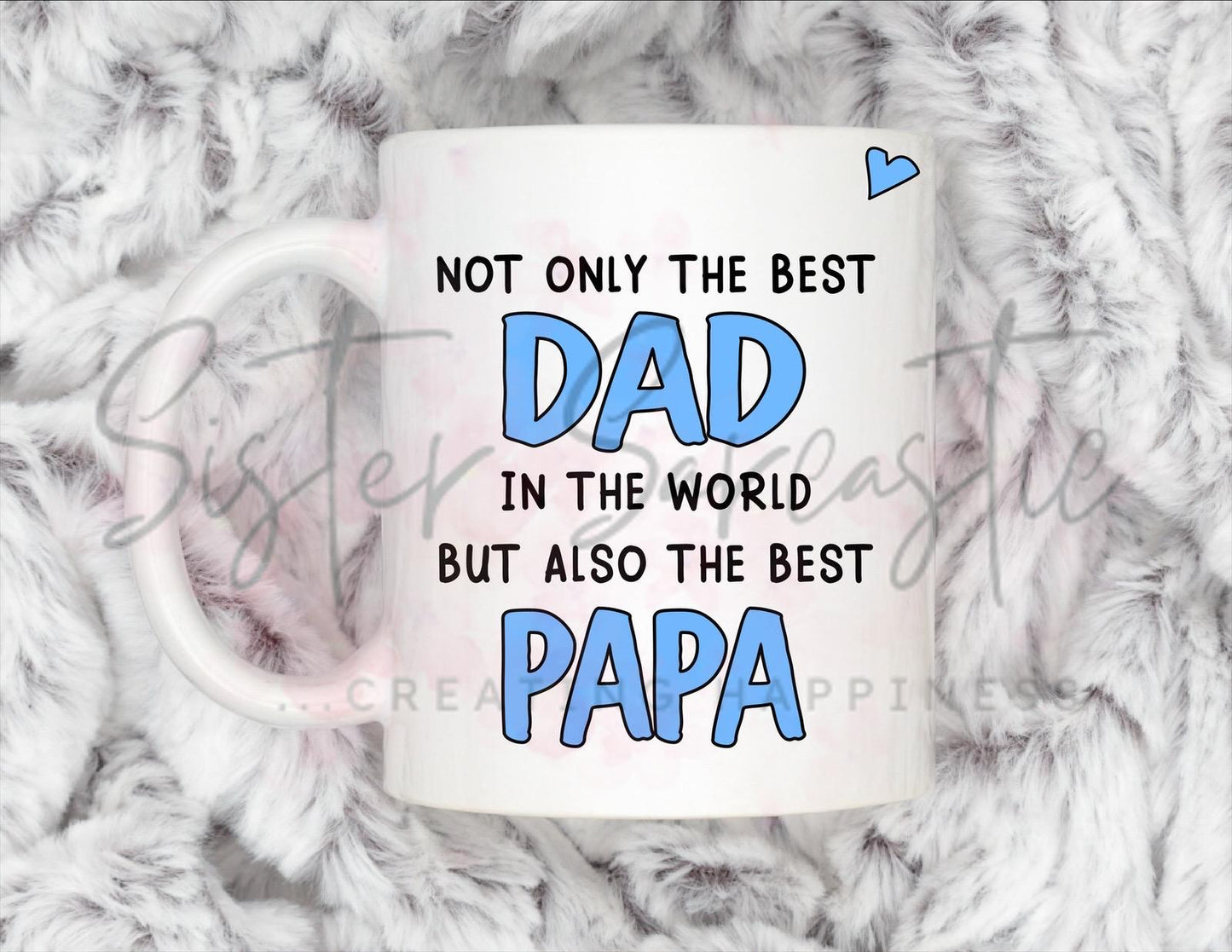 Dad Gift - Father’s Day - Best Dad And Papa - Fathers Day - Funny Gift - Personalised Mug - Birthday Present - Gift For Dad