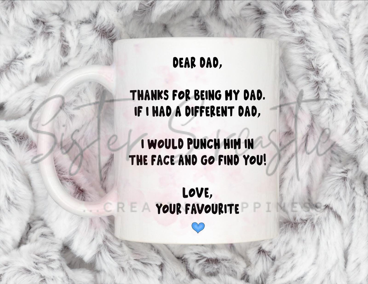 Dad Gift - Father’s Day - Thank You For Being My Dad - Fathers Day - Funny Gift - Personalised Mug - Birthday Present - Gift For Dad