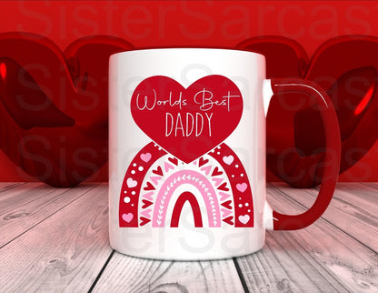 Dad Gift - Father’s Day - World’s Best Daddy - Fathers Day - Funny Gift - Personalised Mug - Birthday Present - Gift For Dad