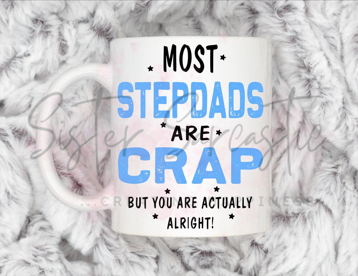 Step Dad Gift - Father’s Day - You’re Actually Alright - Stepdad - Fathers Day - Funny Gift - Personalised Mug - Birthday Present