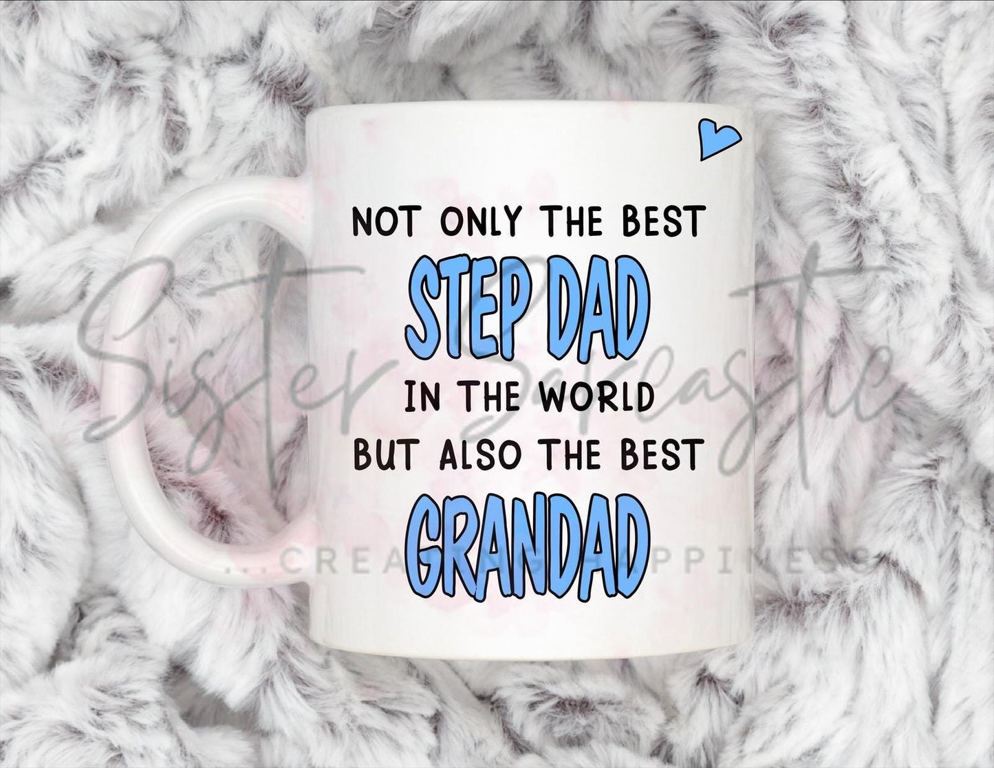 Step Dad Gift - Father’s Day - Best Step Dad And Grandad - Stepdad - Fathers Day - Funny Gift - Personalised Mug - Birthday Present