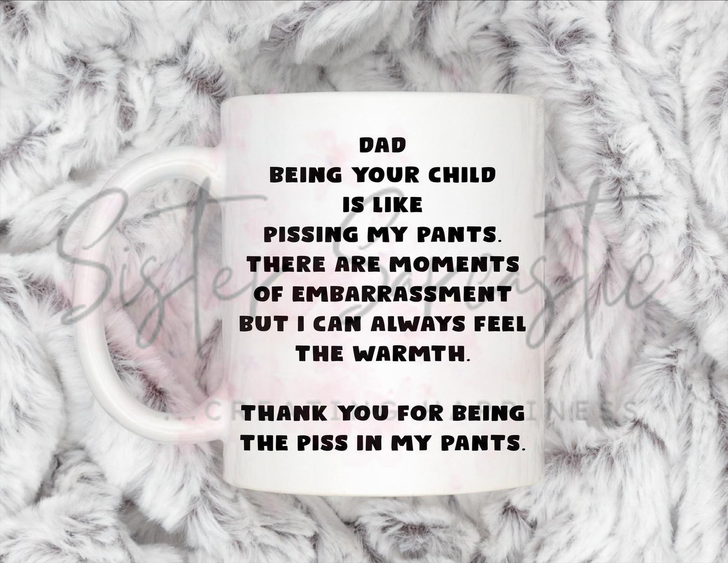 Dad Gift - Father’s Day - Thank You - Fathers Day - Funny Gift - Personalised Mug - Birthday Present - Gift For Dad