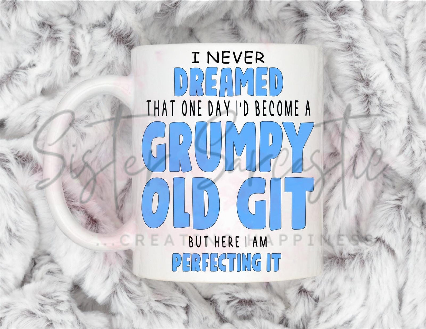 Dad Gift - Father’s Day - Grumpy Old Git - Fathers Day - Funny Gift - Personalised Mug - Birthday Present - Gift For Dad