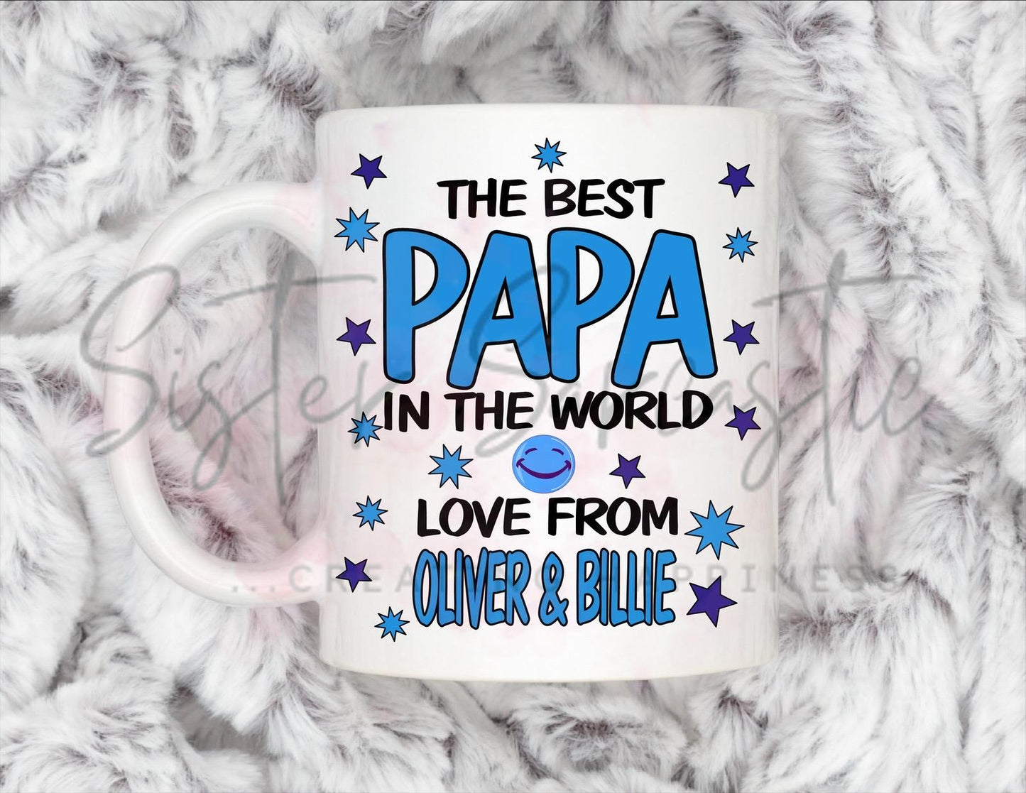 Best Papa In The World Mug - Personalised Gift -Christmas Gift - Birthday Gift - Father’s Day - Best Papa Gift