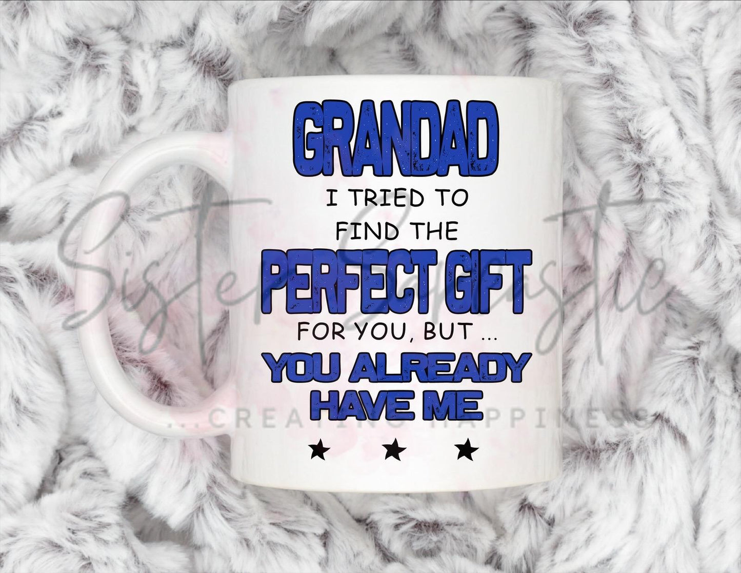Grandad I Tried To Find You The Perfect Gift Mug - Personalised Gift -Christmas Gift - Birthday Gift - Father’s Day - Best Papa Gift