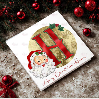 Personalised Kids Christmas Decoration – Santa Christmas Gift - Custom Bauble Gift for Boys & Girls - Stocking Filler - Christmas Eve Box