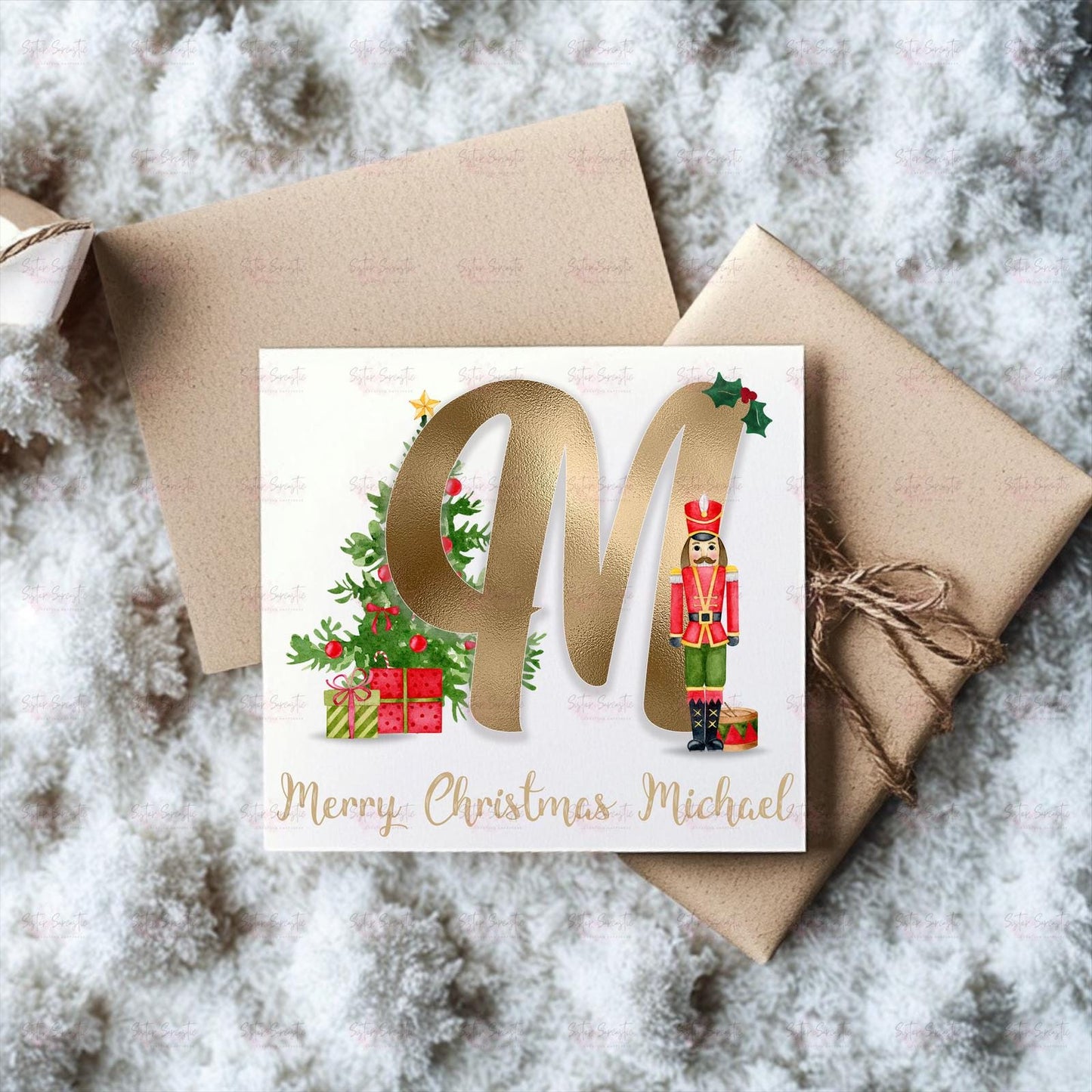 Personalised Kids Christmas Decoration – Granddaughter Gift - Custom Bauble Gift for Boys & Girls - Stocking Filler - Christmas Eve Box