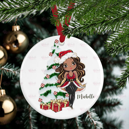 Personalised Christmas Decoration – Sister Christmas Gift - Custom Bauble Gift - Stocking Filler - Christmas Eve Box