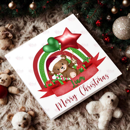 Personalised Kids Christmas Decoration – Nephew Christmas Gift - Custom Bauble Gift for Boys - Stocking Filler - Christmas Eve Box
