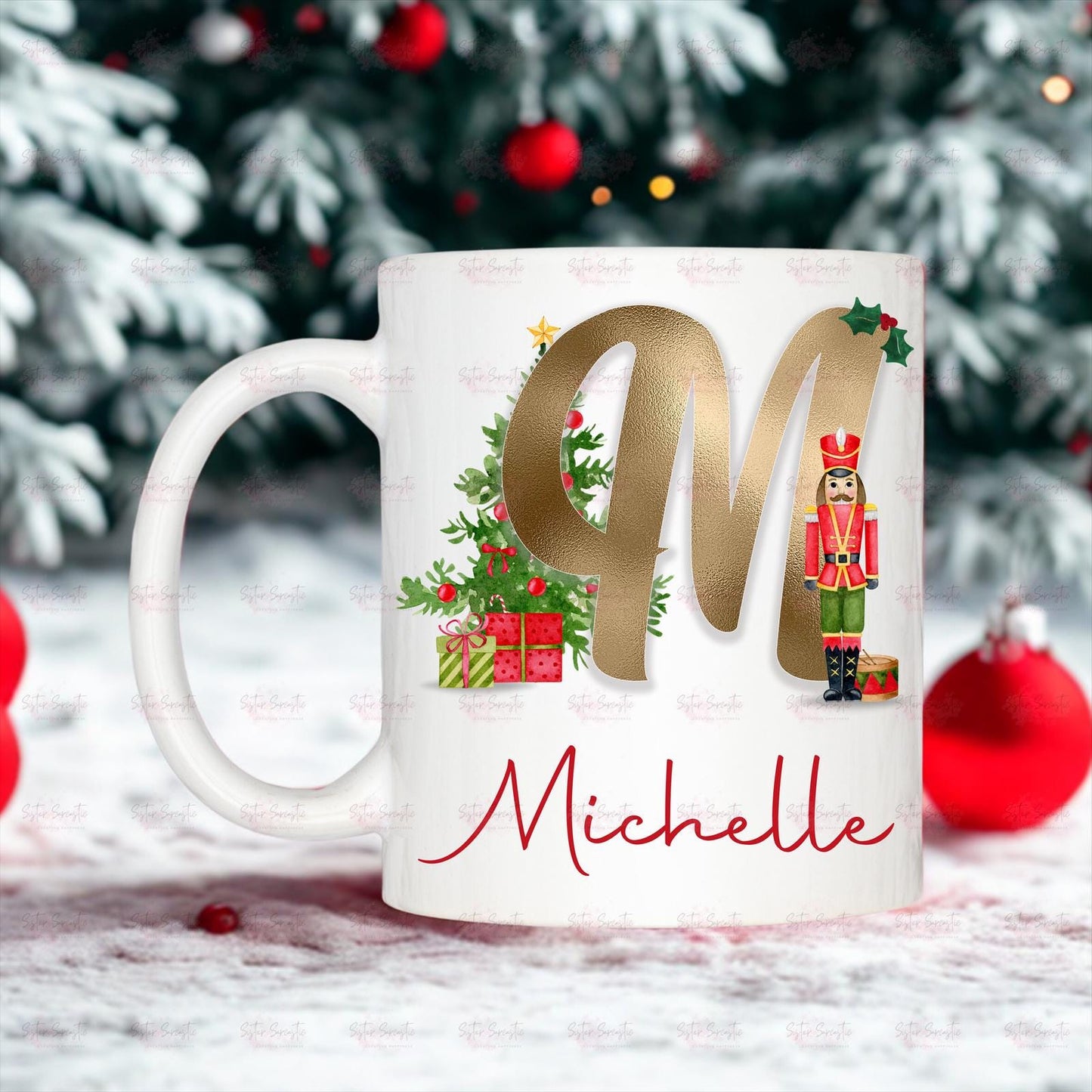 Kids Christmas Gift - Personalised Christmas Children’s Cup - Hot Chocolate Mug - Christmas Eve Box Filler - Granddaughter - Grandson