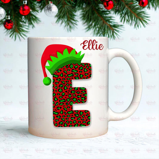 Kids Christmas Gift - Personalised Christmas Children’s Cup - Elf - Hot Chocolate Mug - Christmas Eve Box Filler