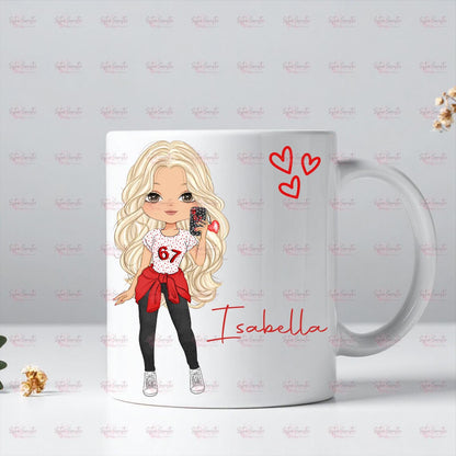 Personalised 67 Girls Kids Birthday Present - Birthday Gift - Granddaughter Gift - Daughter Gift - Christmas Gift - Personalised Mug