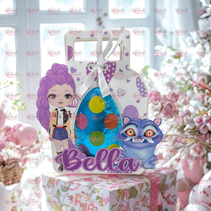 Personalised Kids Easter Egg Holder - Gift For Easter - Easter Suprise Egg Holder  - Granddaughter - Daughter - Niece - Goddaughter