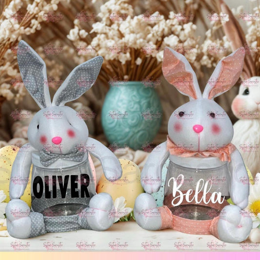 Personalised Kids Easter Gift - Sweet Jar - Gift For Easter - Easter Egg - Easter Egg Hunt - Granddaughter - Grandson - Daughter - Son