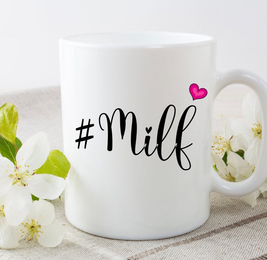 Mum mummy MILF 11oz White Mug, Mother’s Day Funny, Rude, Gift, Present, birthday gift for her, Christmas present