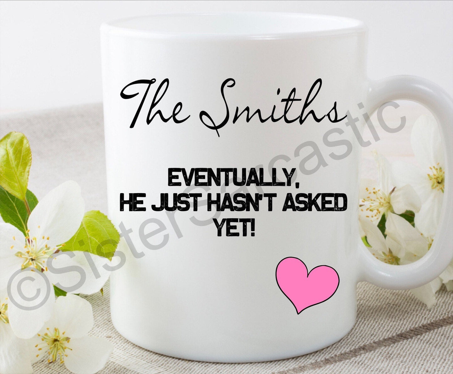 Married eventually when he proposes rude funny 11oz white mug cup Valentine’s  present boyfriend girlfriend partner birthday Christmas gift