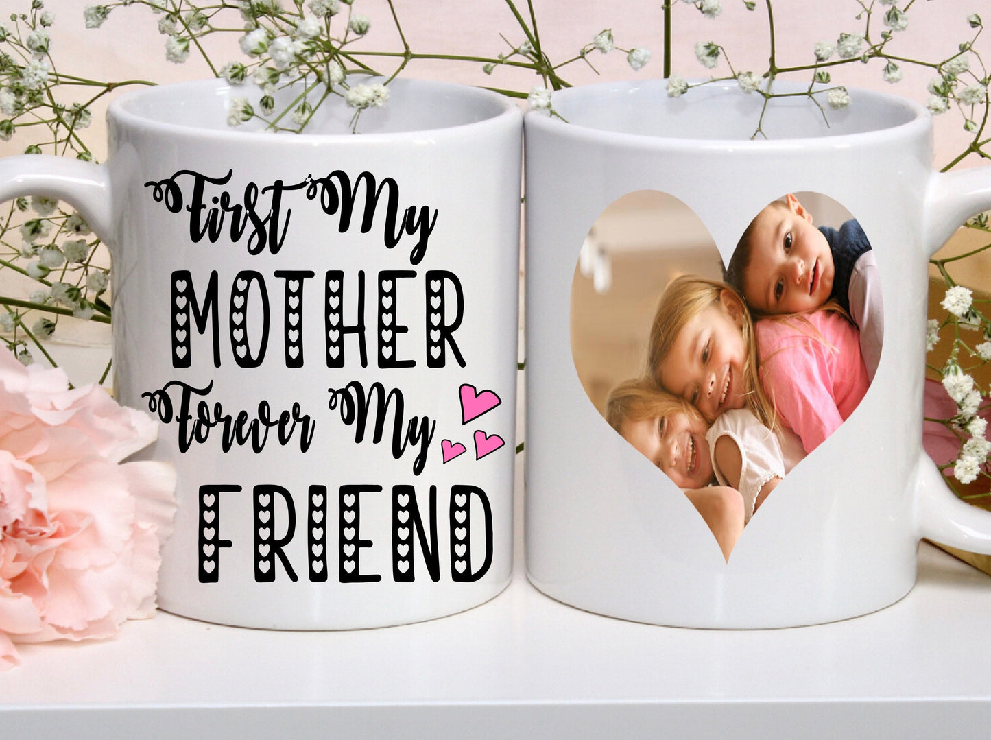 Happy Mother’s Day mum mummy personalised photo cup mug birthday gift present novelty Christmas gift