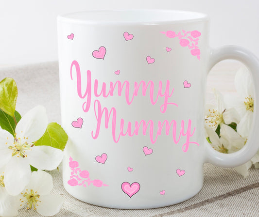 Happy Mother’s Day  mum yummy mummy personalised cup mug birthday gift present novelty Christmas for her