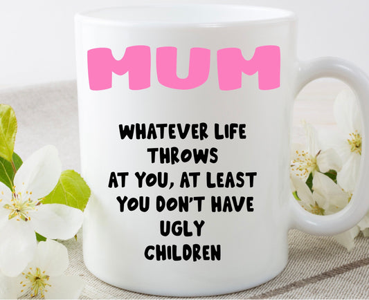 Happy Mother’s Day mum rude funny cup mug gift present novelty Christmas for her