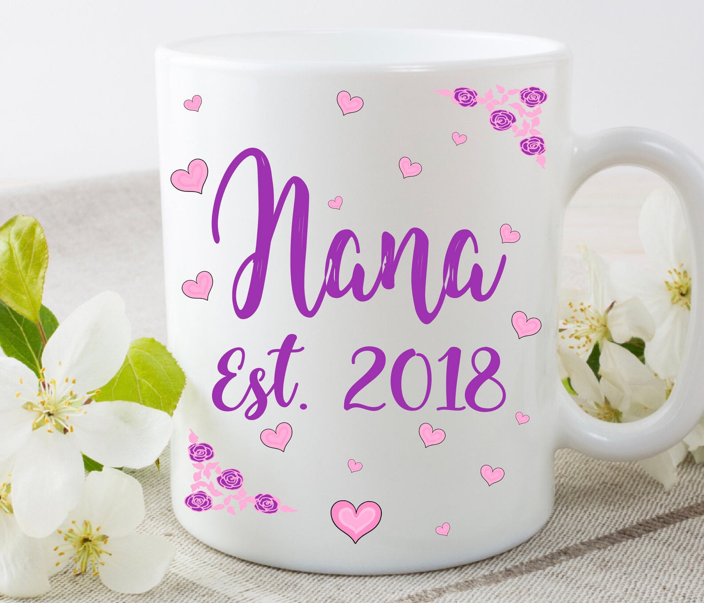 Happy Mother’s Day Granny mum mummy personalised cup mug birthday gift present novelty Christmas for her pregnancy announcement
