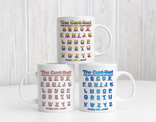 Cunti-Bet Mug | Funny Rude Novelty | Tea Coffee Mug Cup | Birthday Present Christmas Gift | Boyfriend Girlfriend Sister Brother |