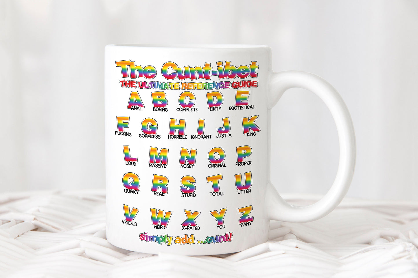 Cunti-Bet Mug | Funny Rude Novelty | Tea Coffee Mug Cup | Birthday Present Christmas Gift | Boyfriend Girlfriend Sister Brother |
