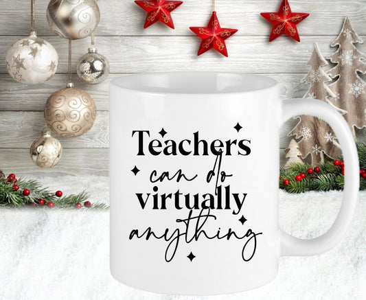 Personalised Teacher Teaching Assistant Lecturer Mug Present Birthday Gift For Her  Cup Leaving Christmas Present