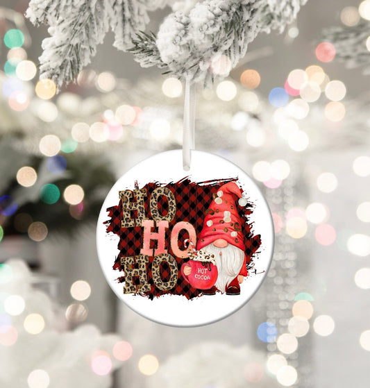 Gonk Gonks Gnome Gnomes Personalised Christmas Bauble Funny Gift Present Keepsake Novelty Christmas Tree Xmas For Him Her Family