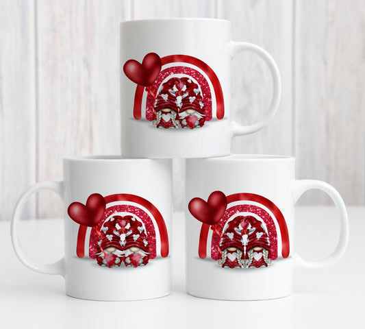 Valentine's Day Christmas Birthday Personalised Gonk Girlfriend Boyfriend Wife Husband Fiancé Fiancée Mug Cup Gift Present Tea Coffee Gift
