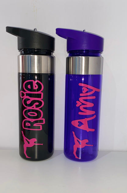 550ml Personalised Custom Water Bottle Kids Water Bottle School Bottle Ballet Dancer Gymnastics  Gymnastic Dancer Sports Bottle Gift For Her