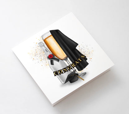 Congratulations Graduation Student University College End of School Leavers 2022 2023 Greeting Card Personalised Custom Gift