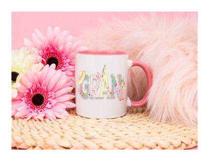 Personalised Birthday Christmas Gardening Cup Mug Gran Grannie Nana Nanny Keepsake Gift Present