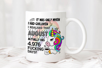 Personalised Mum Dad School Summer Holidays Coffee Tea Funny Mug Present Birthday Gift For Her Friend Sister Cup Christmas Present